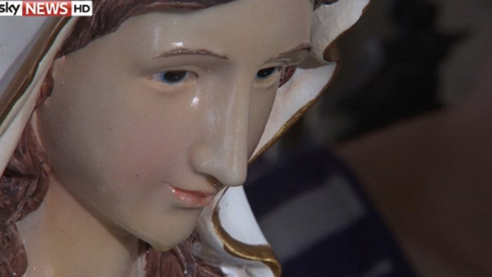 Panna Maria a olejove slzy.