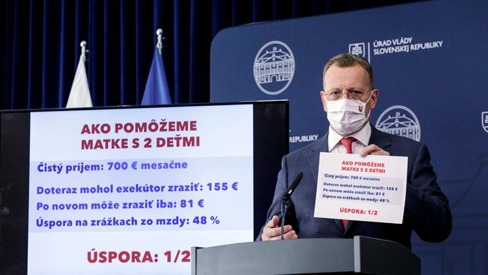 Boris Kollár predstavuje zmenu v exekúciách.