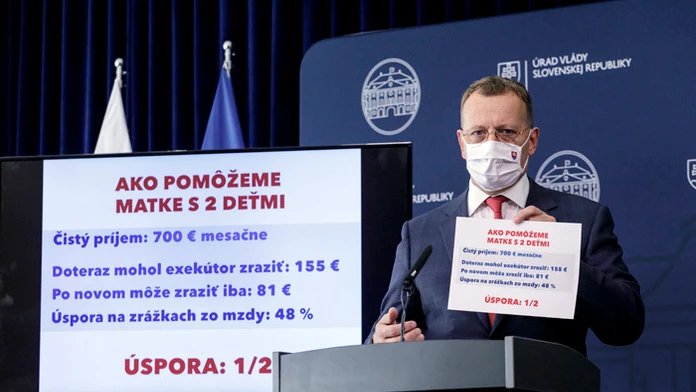 Boris Kollár predstavuje zmenu v exekúciách.