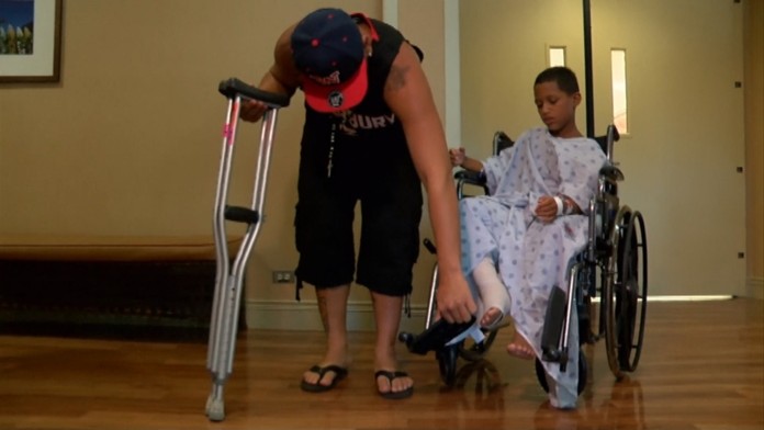 Raymond má len drobné zranenia a čoskoro opustí nemocnicu