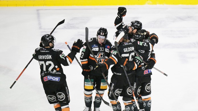 Radosť hráčov Košíc