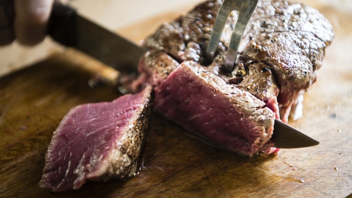 Steak. Ilustračná snímka. 