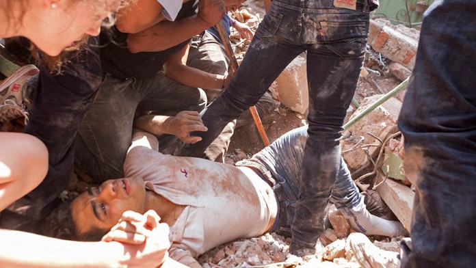 Zemetrasenie v Mexiku.