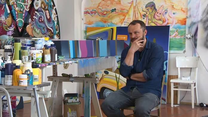 Slovenský maliar Erik Šille