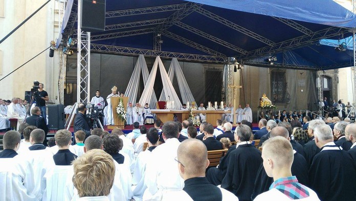 Púť pri príležitosti sviatku Sedembolestnej Panny Márie.