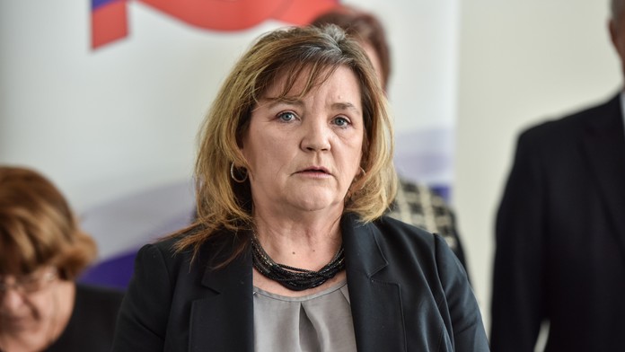 Prezidentka Slovenskej komory zdravotných sestier a pôrodných asistentiek Iveta Lazorová.