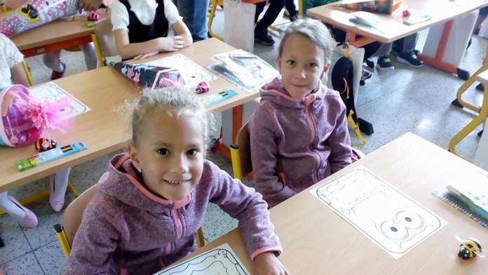 Prváčky dvojičky Victorka a Nelinka zo Žatce