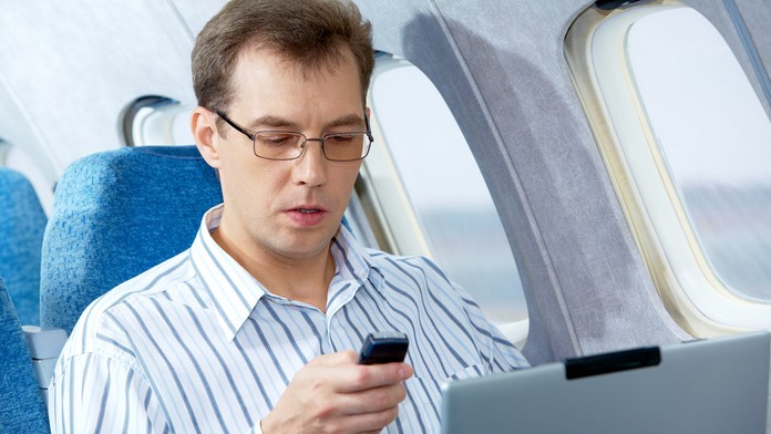 Telefonovanie v lietadle