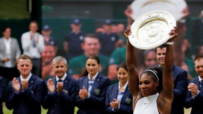 Serena Williamsová víťazkou Wimbledonu. 