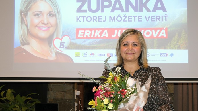 Žilinská županka Erika Jurinová 
