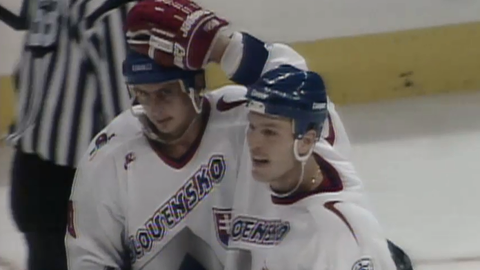 Slovenská reprezentácia na Svetovom pohári v roku 1996