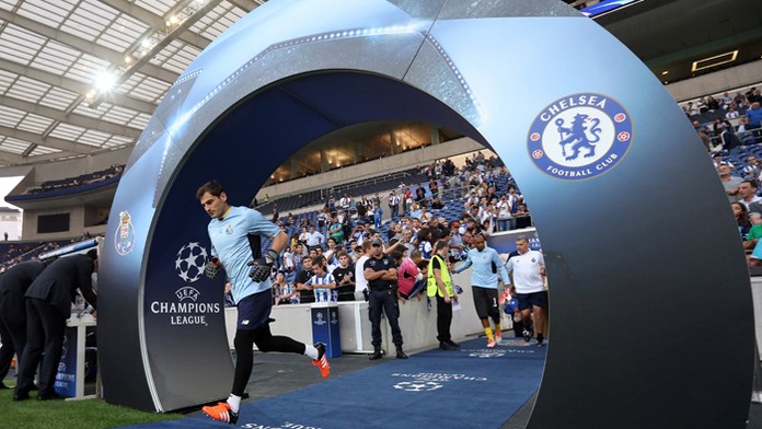 Španielsky futbalový brankár Iker Casillas v službách FC Porto.