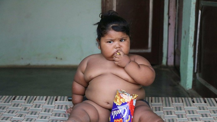 Chahat Kumar má 16 mesiacov a 25 kíl