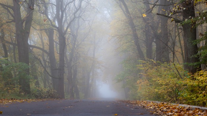 Hmlisté jesenné počasie