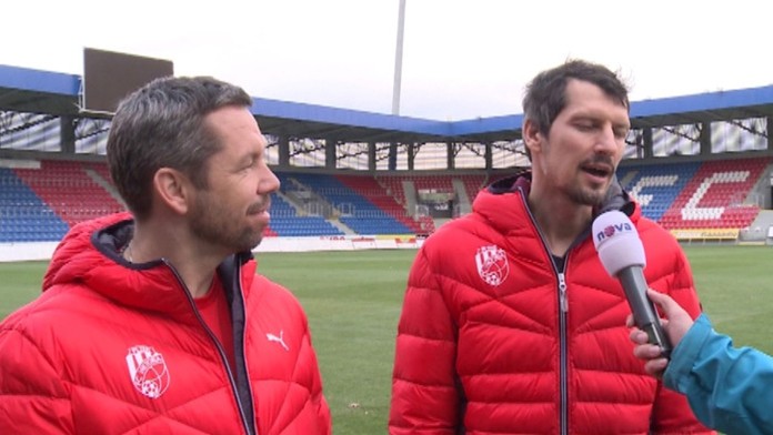 Na snímke vpravo Marián Čišovský.