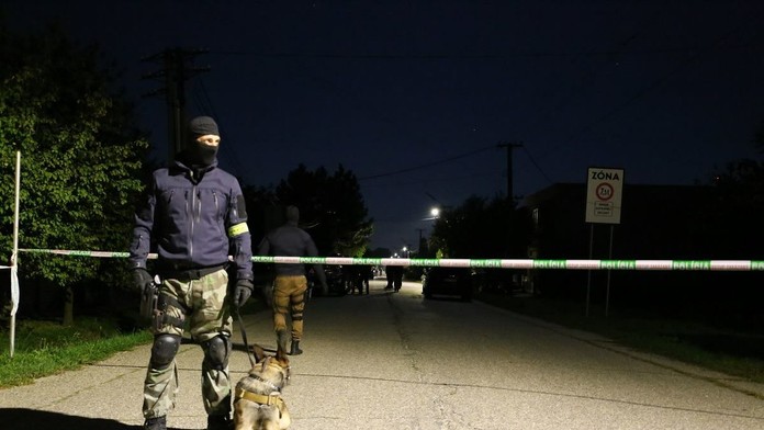 Zásah NAKA v skorých ranných hodinách.