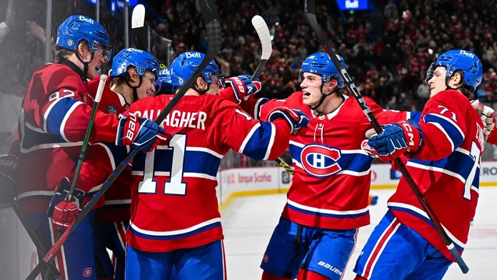 VIDEO: Dvojgólový Slafkovský zavelil na obrat, Montreal vďaka nemu otočil stratený zápas. Nemec opäť len na tribúne