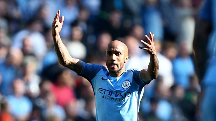 Hráč Manchester City Fabian Delph.