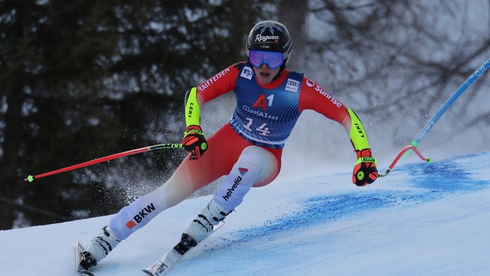 Gutová-Behramiová bez Vlhovej a Shiffrinovej kráča za Veľkým glóbusom. Opäť vyhrala obrovský slalom