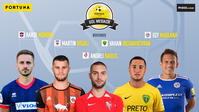 Gól mesiaca - November