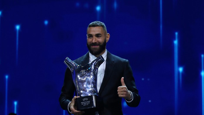 Podľa očakávania. Hráčom ročníka 2021/2022 sa podľa UEFA stal Benzema