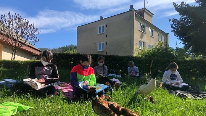 Škola na čerstvom vzduchu.