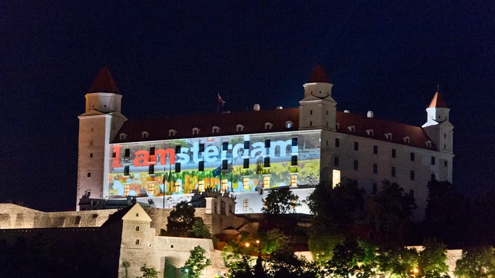Bratislavský hrad.
