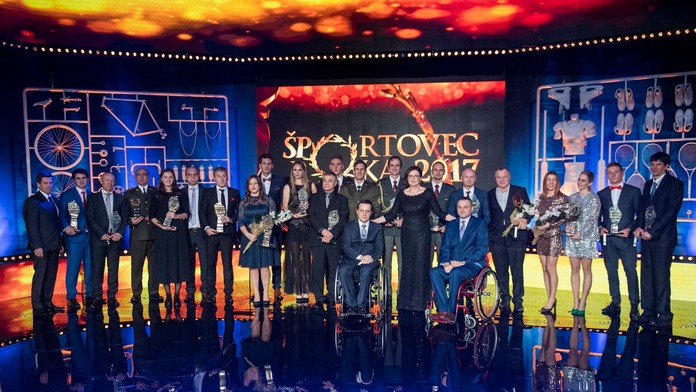 Archívna snímka z ankety Športovec roka 2017.