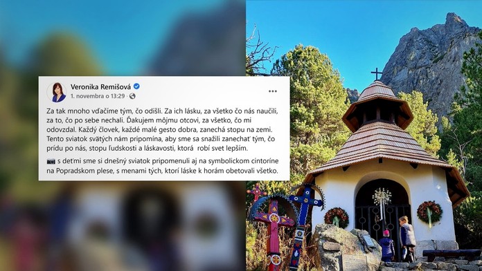 Status Veroniky Remišovej k návšteve Tatier. 