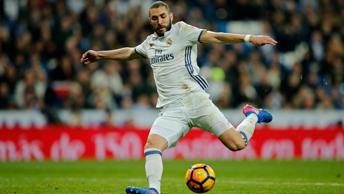 Hráč Realu Madrid Karim Benzema.