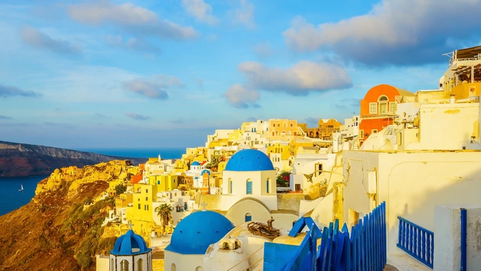 Santorini, Grécko