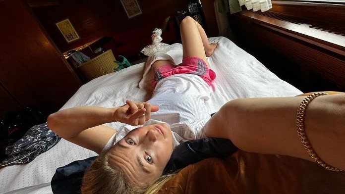 Mikaela Shiffrinová po páde v Taliansku