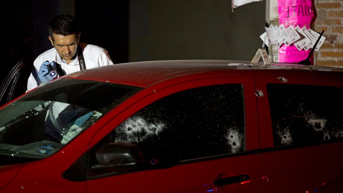 Prestrelka členov karteku s políciou v Mexiku.