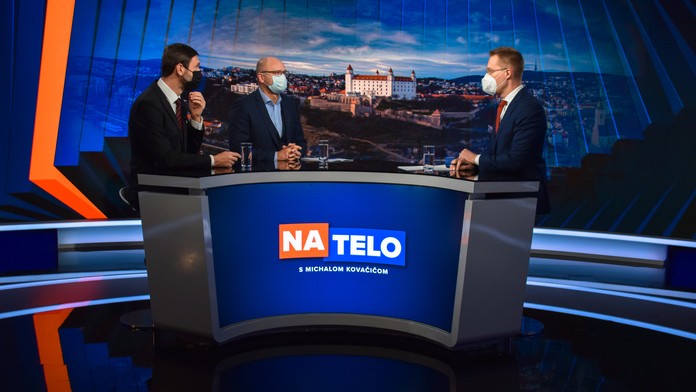 Juraj Blanár a Richard Sulík.