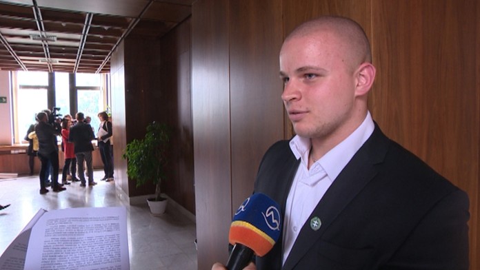 Poslanec ĽS NS Milan Mazurek.