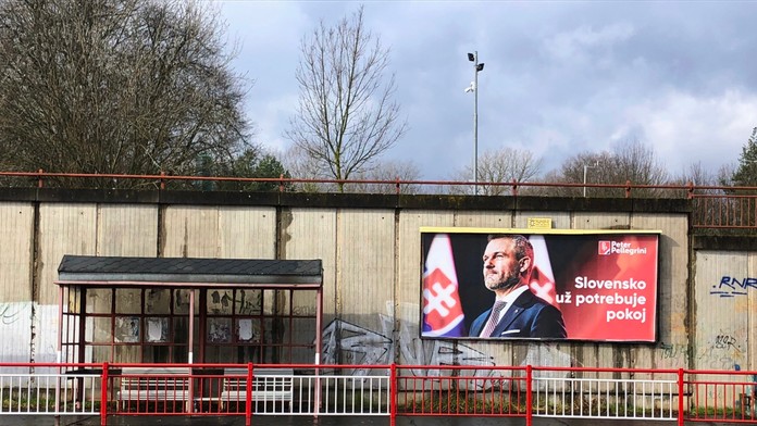Billboard Petra Pellegriniho.