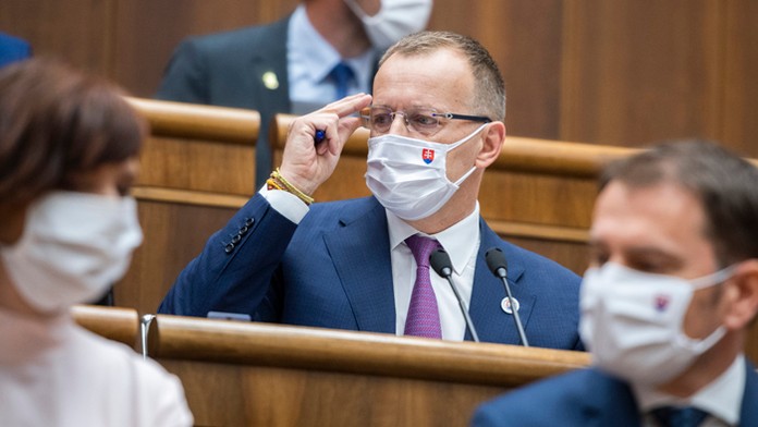 Koaliční lídri Veronika Remišová, Boris Kollár, Richard Sulík a Igor Matovič.