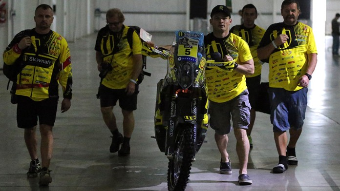 Štefan Svitko a jeho tím na Rely Dakar.