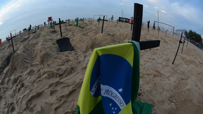 Obete koronavírusu v Brazílii