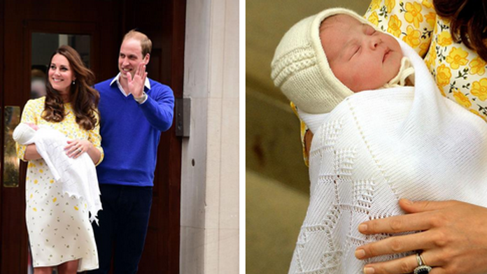 Kate ukázala malú princeznú