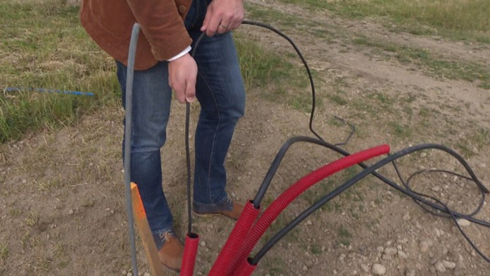 Ukradnuté osvetlenie vo Veľkej Lomnici.