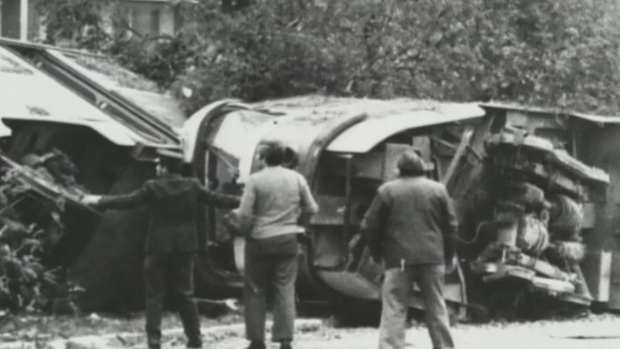 Havária električky 30. októbra 1978 v Košiciach.