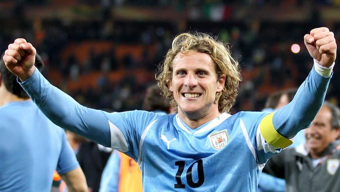 Diego Forlán na MS v Južnej Afrike