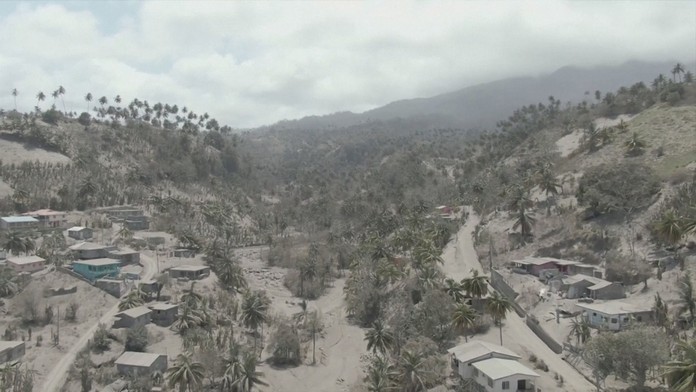 Na malom karibskom ostrove to vyzerá ako po apokalypse.