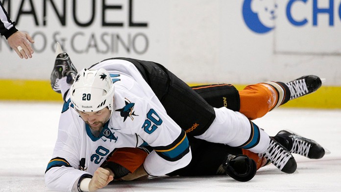 John Scott, NHL, Florida Sharks.