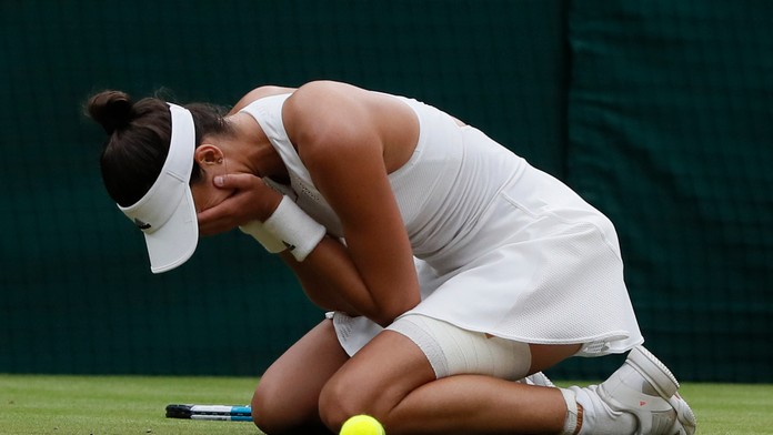 Garbine Muguruzová Blancová vyhrala dvojhru na Wimbledone.