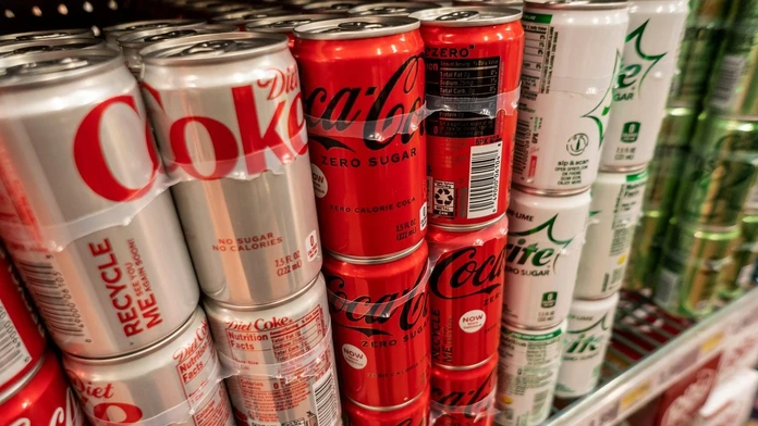 Plechovky Coca Cola