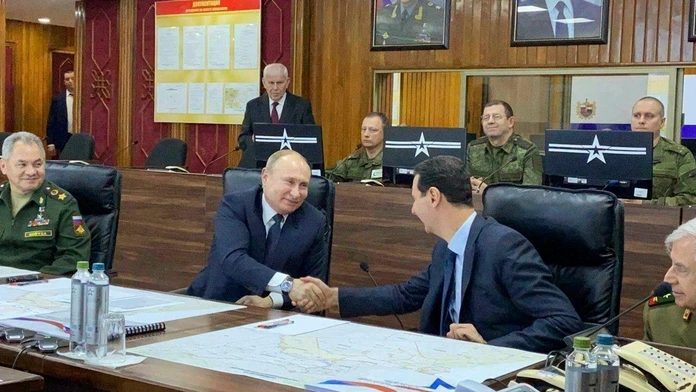 Stretnutie Putina s Asadom v Sýrii