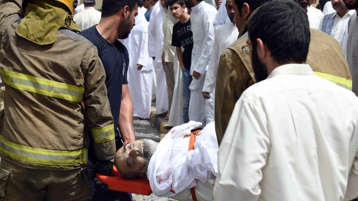 Útok na mešitu v Kuvajte.