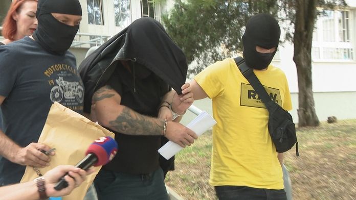 Svedok v policajných kauzách Csaba Dömötör. 